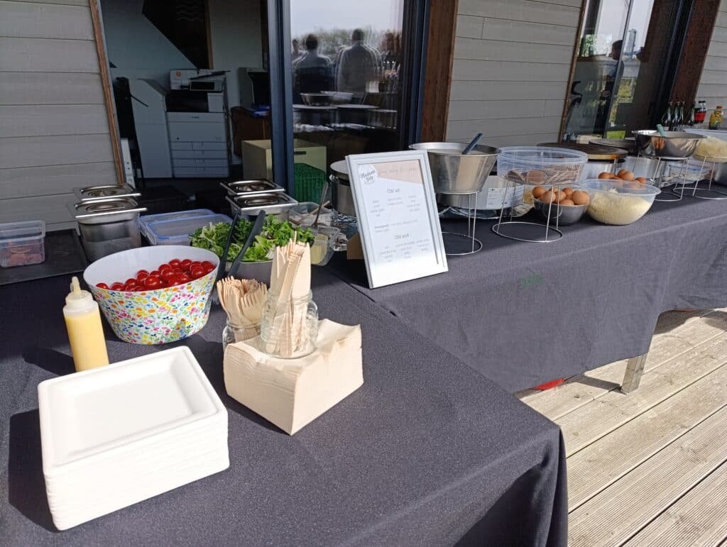 buffet pour team building